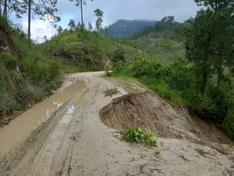 Vías destrozadas y casas derrumbadas: pobre infraestructura de Honduras golpeada por lluvias