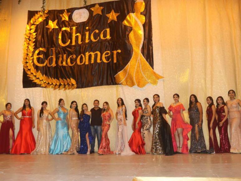 ¡Elegantes! Candidatas a la “Chica del Comercio 2023” derrochan belleza con vestidos de gala