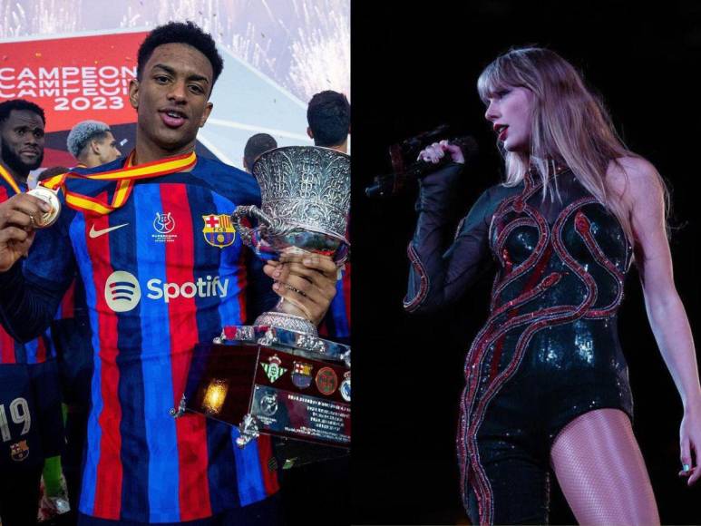 ¡De no creer! Jugador del Barcelona perdería el Golden Boy por “culpa” de Taylor Swift y Bellingham sería el gran beneficiado