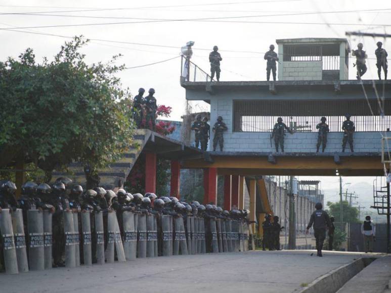 Requisas y despliegue militar: así fue la intervención en la Penitenciaria Femenina de Adaptación Social