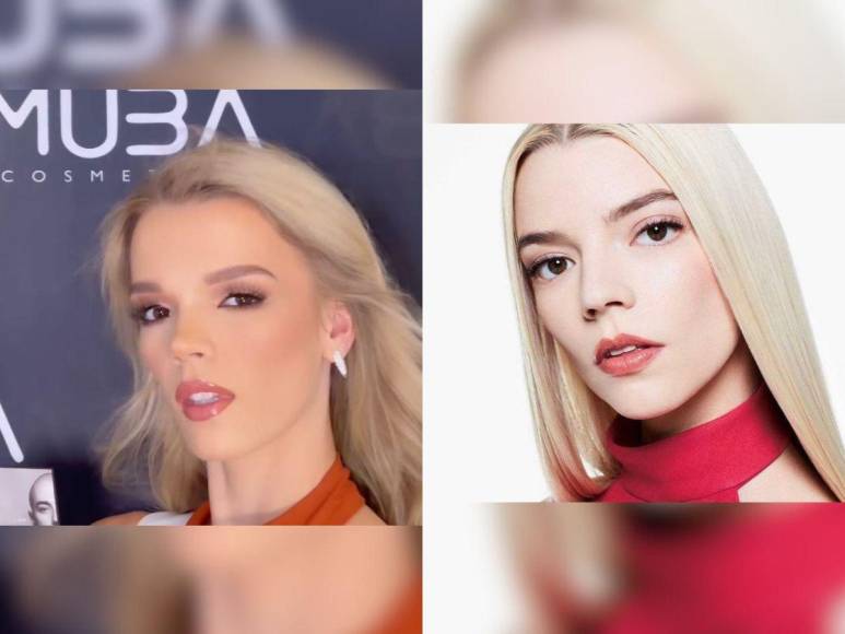 Comparan a Miss Zimbabue 2023 con la actriz Anya Taylor Joy