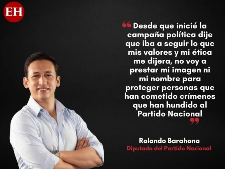 “Yo soy nacionalista, pero antes hondureño”: Frases del diputado Rolando Barahona, antagónico dentro de la bancada del PN