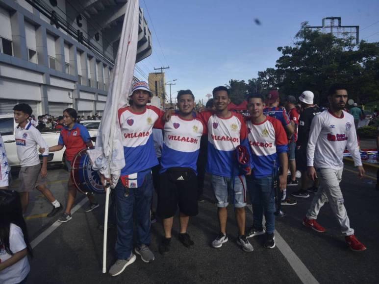 ¡Fiesta merengue! El Morazán se viste de blanco para el clásico Olimpia-Motagua