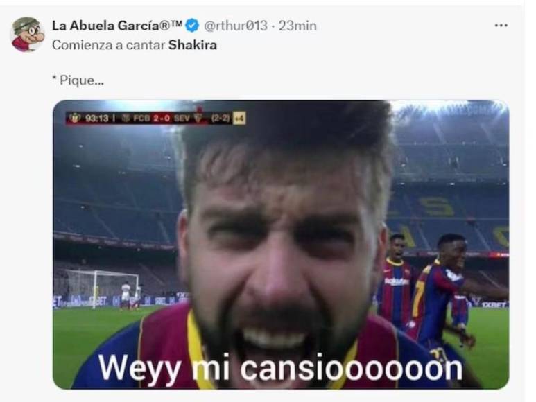 Los memes que dejó el show de medio tiempo de Shakira en la Copa América 2024