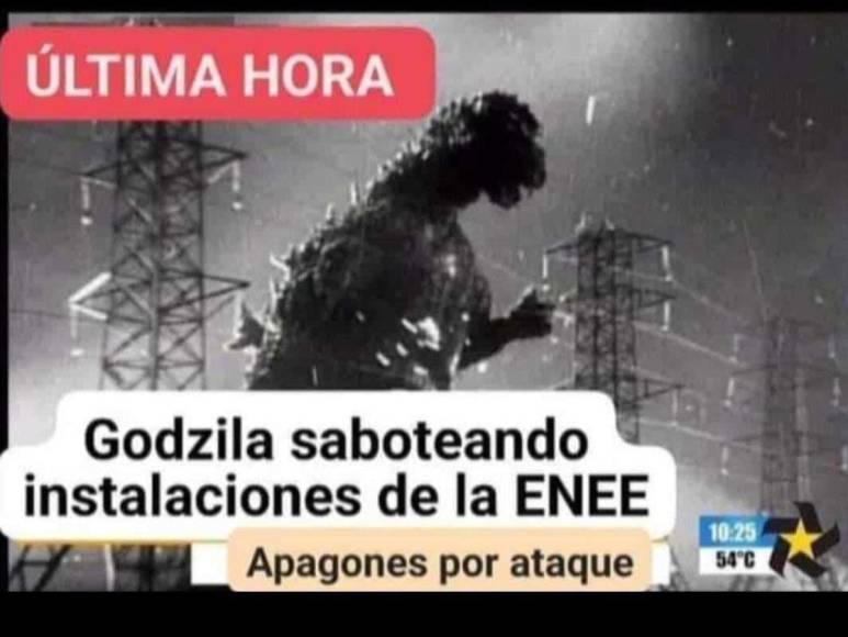 Los memes que dejó el supuesto apagón de la ENEE