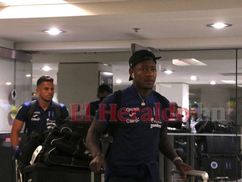 Alegres y motivados a hacer un buen partido: Así llegó la Selección de Honduras a Miami para enfrentar a Argentina