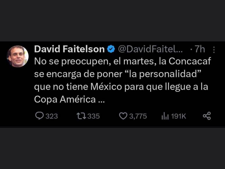 Así explotó Faitelson contra México y alabó el fútbol de Honduras