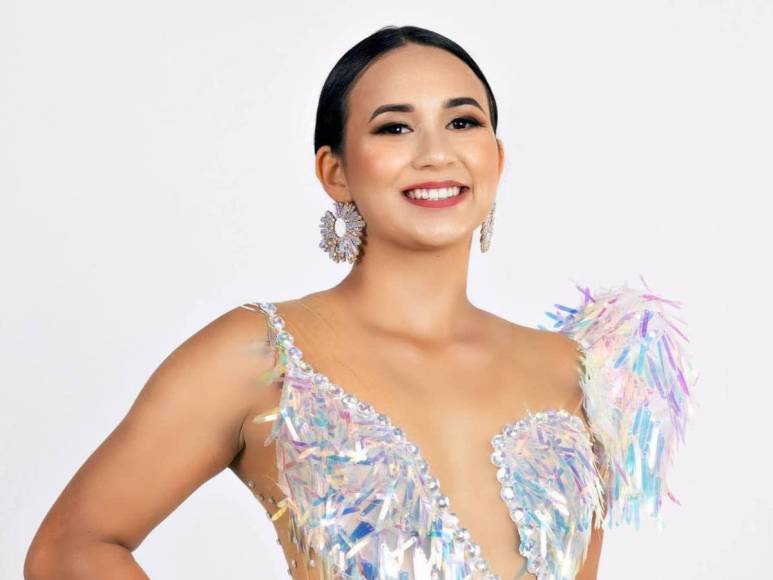 Lisbeth García, estudiante de Medicina que aspira a ser Miss Honduras 2024