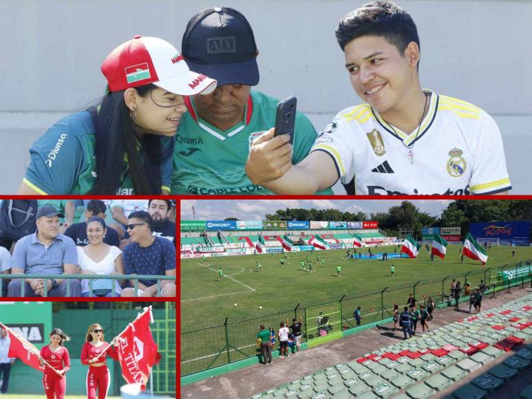 Así se vivió el ambiente de alegría en el Yankel Rossental para el encuentro de Marathón contra el Olimpia