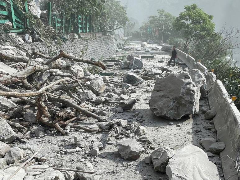 Imágenes del terremoto en Taiwán: Al menos nueve muertos y más de 800 heridos