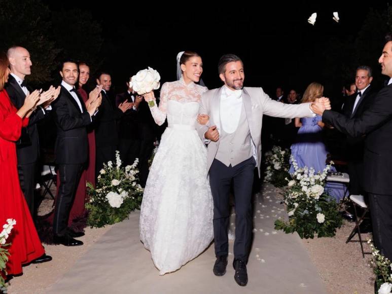 Las primeras fotos de la boda de ensueño de Michelle Salas y Danilo Díaz en Italia