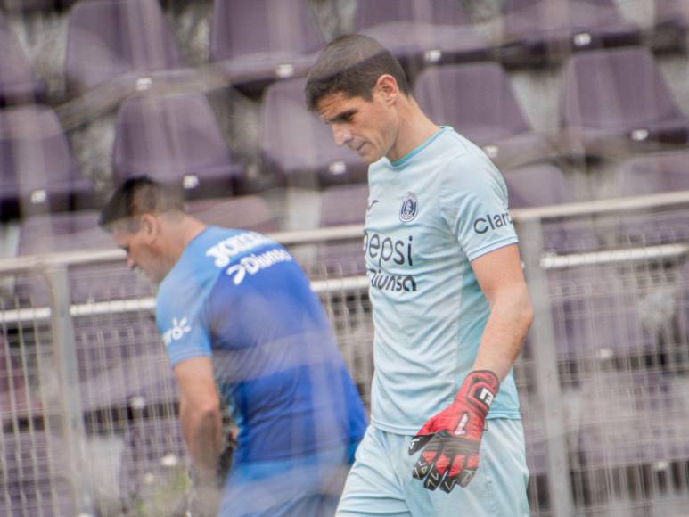 Así se vivió el entrenamiento del Motagua para vencer al Saprissa