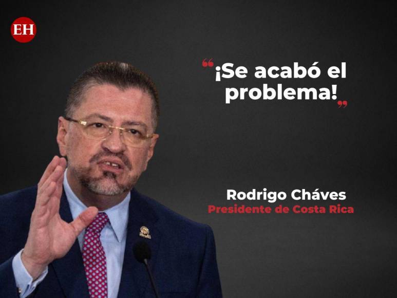 “¡Se acabó el problema!”: Presidente de Costa Rica tras anuncio de suspensión de visas