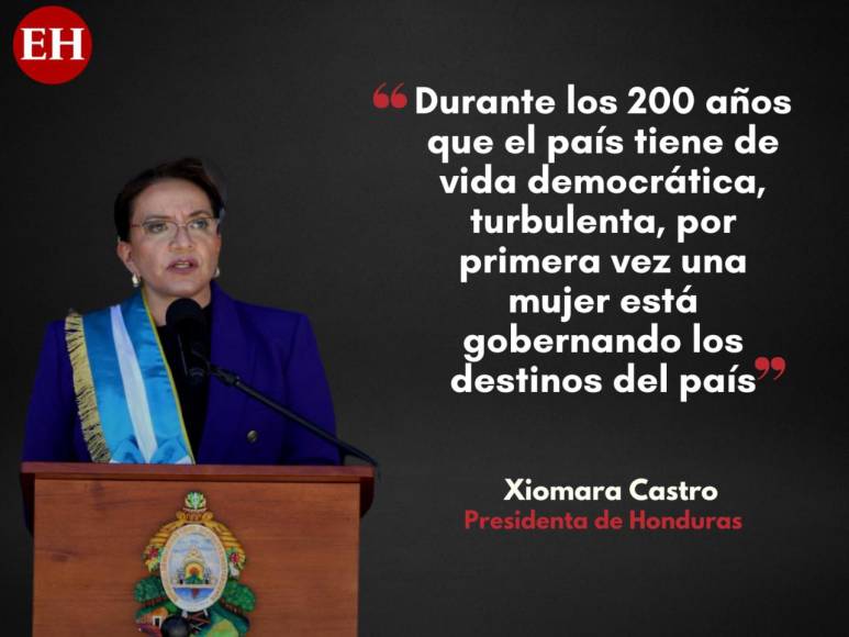 “Mujeres de las FFAA contarán con todo mi apoyo”, Xiomara tras asumir como Comandante en Jefe