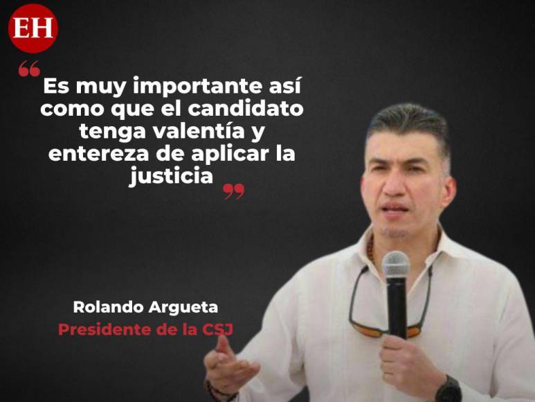 Las frases de Rolando Argueta sobre si la CSJ respondió a intereses de JOH