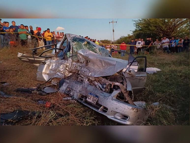 Las impactantes imágenes del trágico accidente en Laure, San Lorenzo