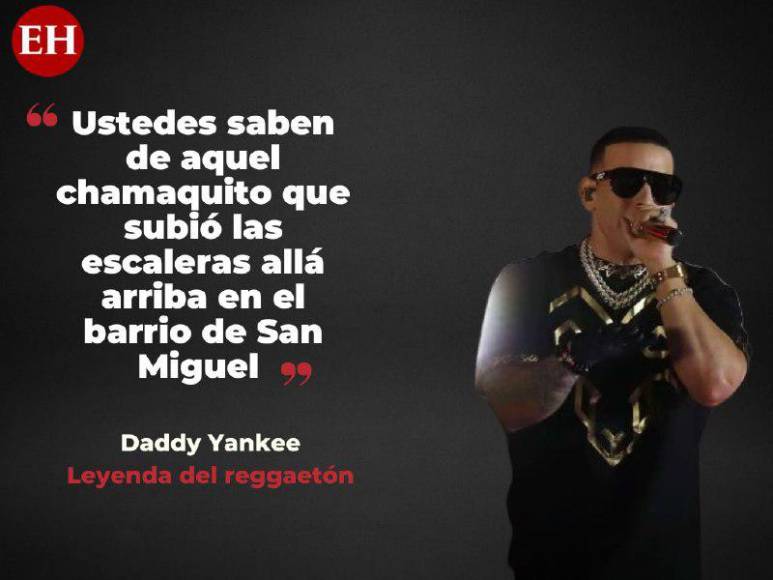 Las inspiradoras frases de Daddy Yankee durante su concierto en Tegucigalpa