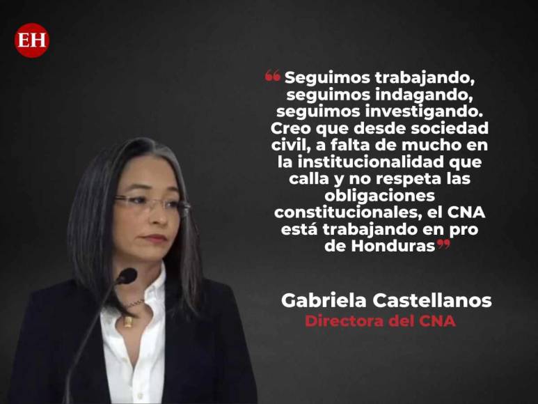 Las frases de Gabriela Castellanos sobre su salida de Honduras tras recibir amenazas