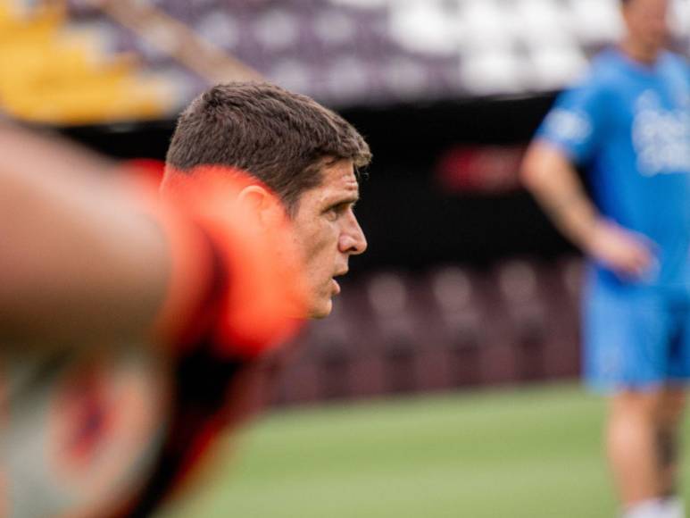 Así se vivió el entrenamiento del Motagua para vencer al Saprissa