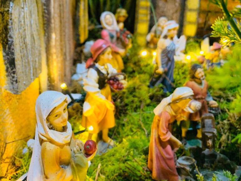 Navidad: Capitalino sorprende con nacimiento de Jesús en barrio El Chile