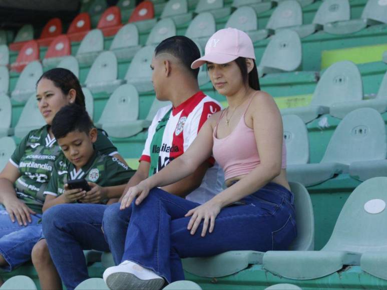 Las bellezas sampedranas que engalanaron el clásico Marathón vs Real España