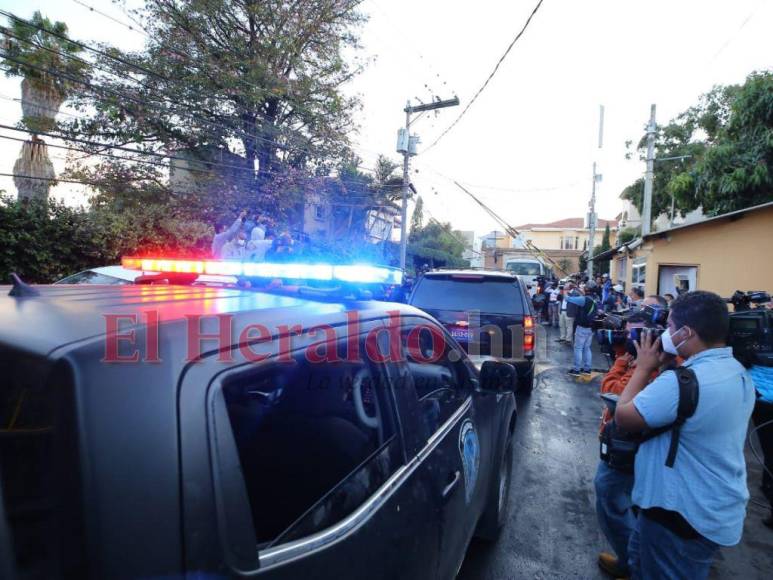 El ambiente que reinó en Palmeras de San Ignacio, el búnker del expresidente Juan Orlando Hernández (FOTOS)