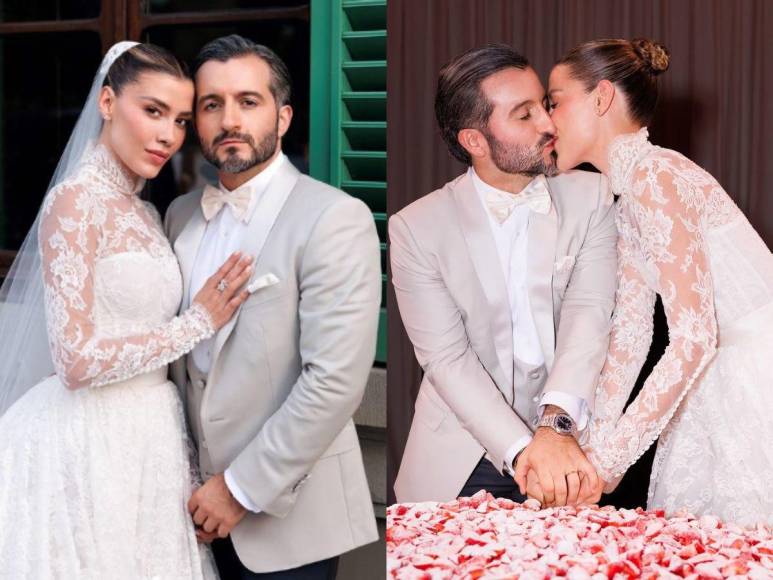 Las primeras fotos de la boda de ensueño de Michelle Salas y Danilo Díaz en Italia