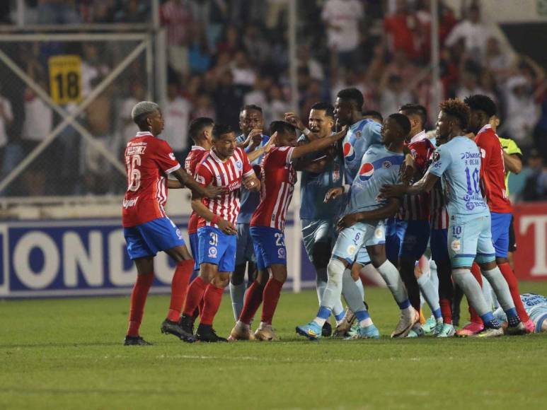 ¡Lo que no viste! Motagua empata con Olimpia en la final de ida