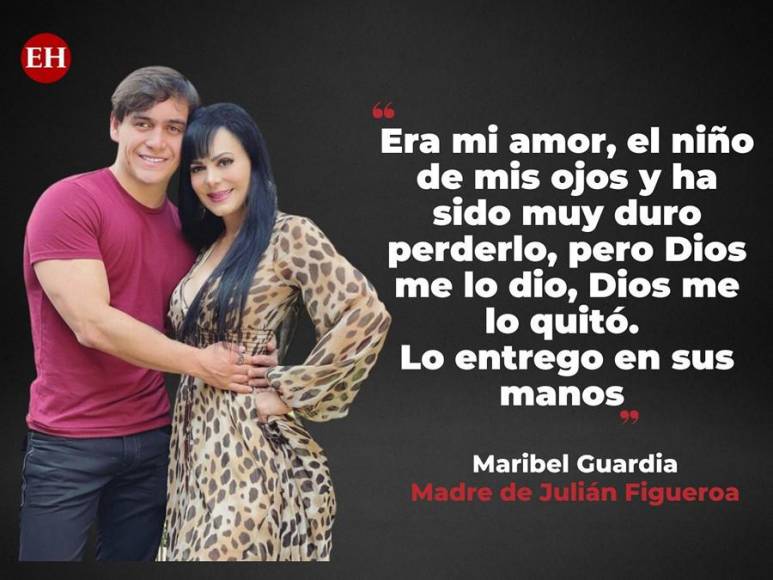 Maribel Guardia relata la dura despedida a su hijo Julián Figueroa