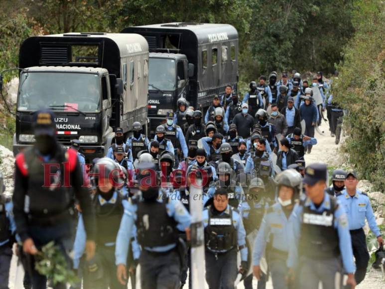 Tras enfrentamiento y diálogo suspenden desalojo en Tierras del Padre