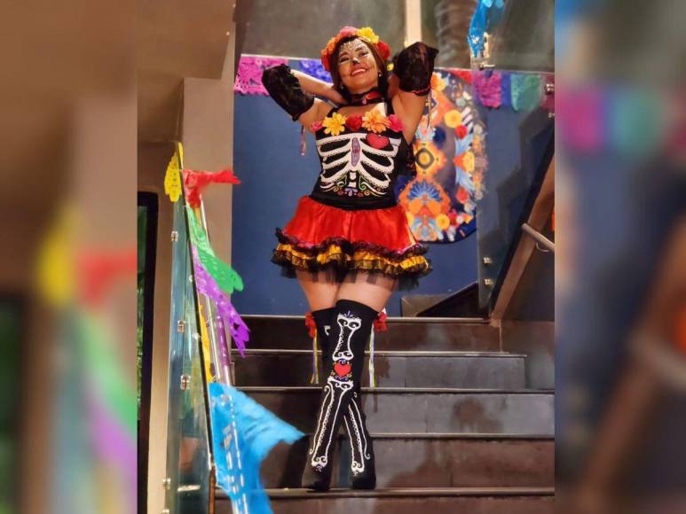 Milagro Flores se vuelve “Catrina” y deslumbra con su transformación