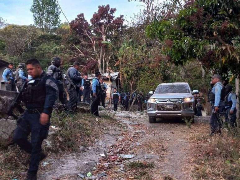 Fueron emboscados por unos 12 hombres armados: así avanzan las investigaciones sobre masacre en Comayagua