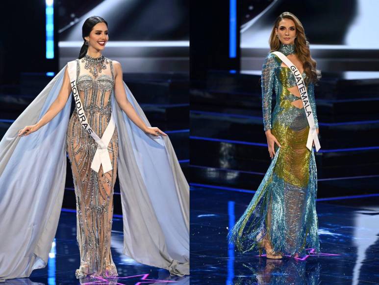 Las latinas destacaron con sus vestidos de gala en el Miss Universo