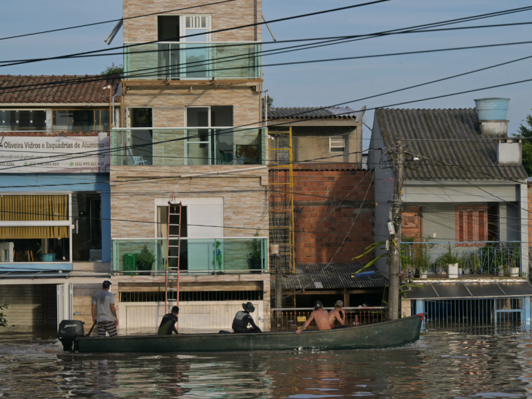 Brasil bajo el agua: ciudades desaparecen por inundaciones tras fuertes lluvias