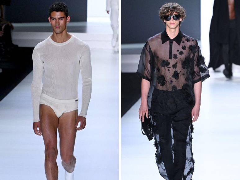 Dolce &amp; Gabbana exalta la elegancia sensual del hombre en Semana de la Moda de Milán