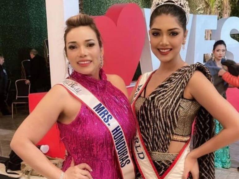 Waleska Andrade, la primera representante de Honduras en Mrs. World