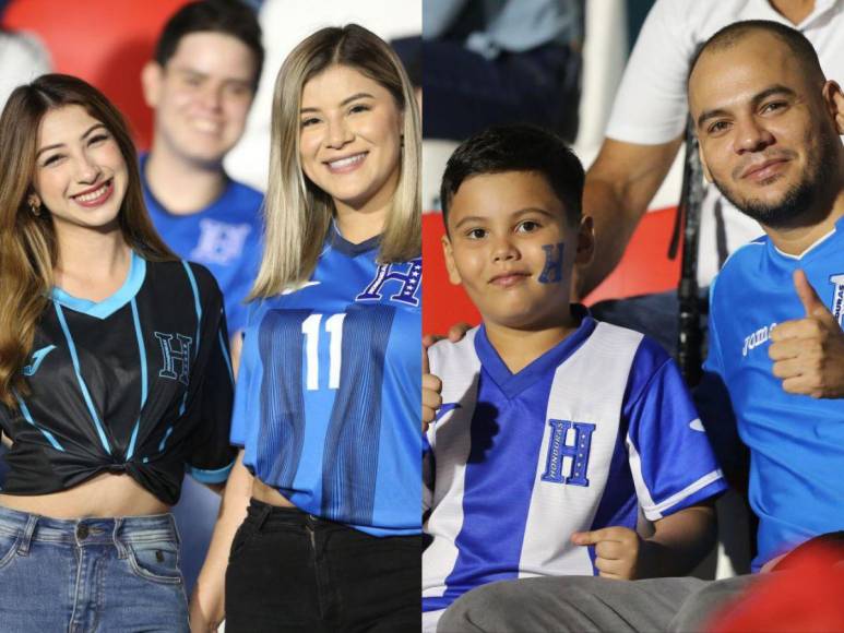 Ambiente fenomenal en el Chelato Uclés para presenciar el Honduras vs Trinidad y Tobago