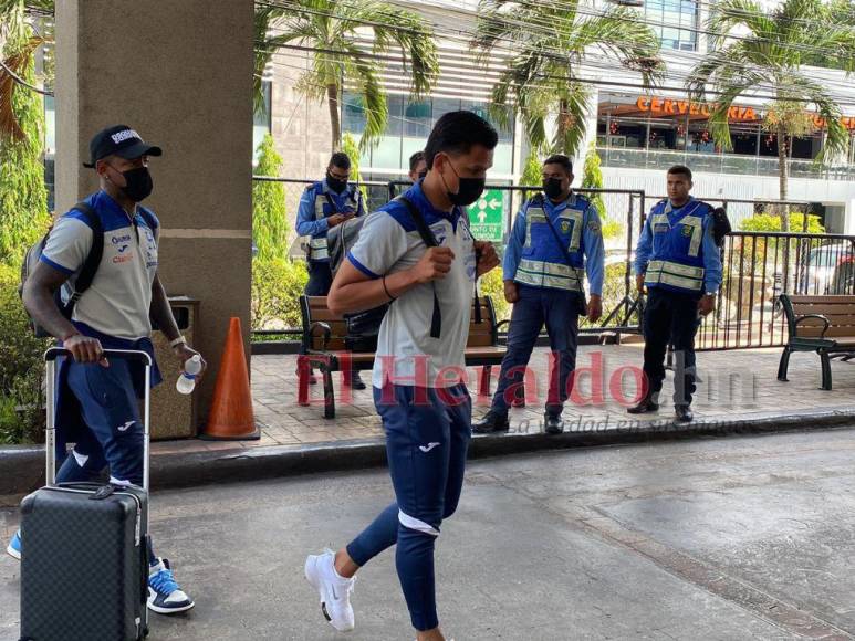 Molestos y sin tiempo para descansar: así llegó la Selección de Honduras tras estar varada en Curazao