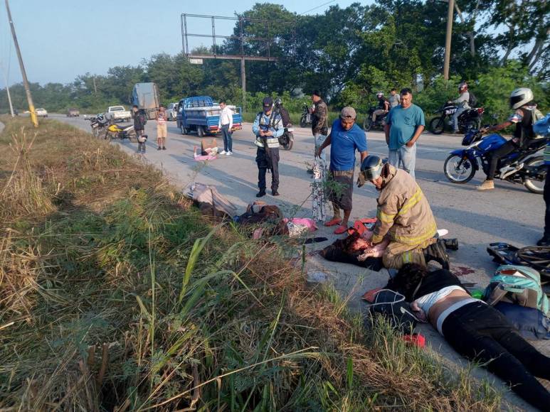 Iban rumbo al hospital cuando sufrieron trágico volcamiento en La Lima