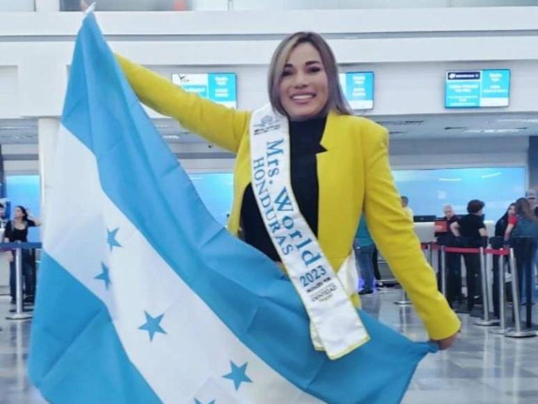 Waleska Andrade, la primera representante de Honduras en Mrs. World