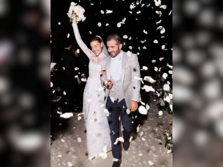 Las primeras fotos de la boda de ensueño de Michelle Salas y Danilo Díaz en Italia