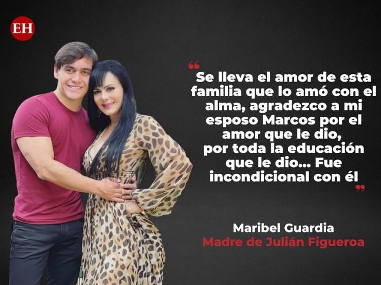 Maribel Guardia relata la dura despedida a su hijo Julián Figueroa