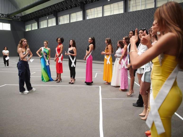 Ensayos exclusivos de las candidatas al Miss Universo 2023