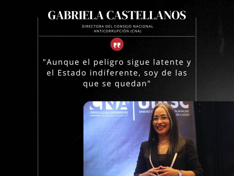 Las frases de Gabriela Castellanos tras regresar a Honduras