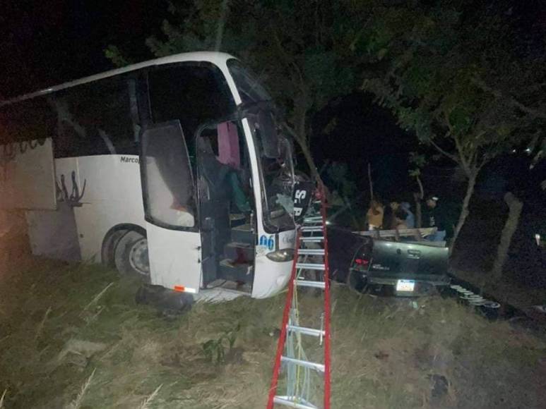 Imágenes del accidente donde murió empleado de la ENEE en Tocoa, Colón