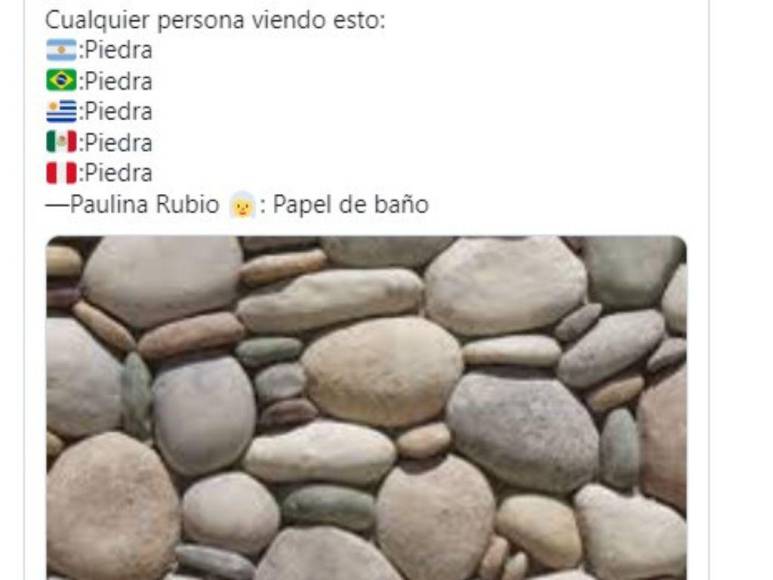 Destrozan con memes a Paulina Rubio tras ser captada en la playa