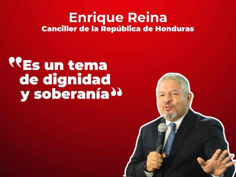 “Es un tema de dignidad”: Frases del canciller Reina tras denuncia al tratado de extradición