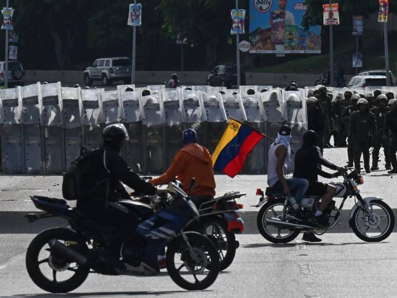 Las impactantes imágenes de las protestas en Venezuela tras reelección de Maduro