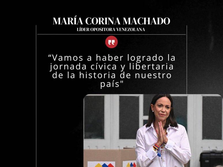 “Estamos haciendo historia”: Frases de María Corina Machado tras elecciones