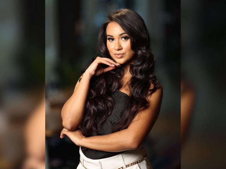 Lisbeth García, estudiante de Medicina que aspira a ser Miss Honduras 2024